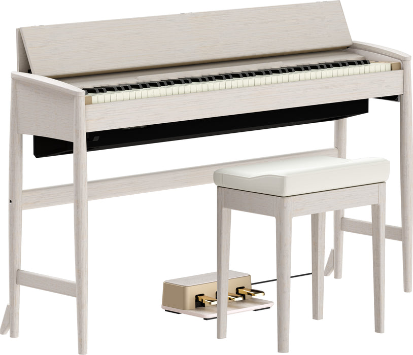 Roland Kiyola KF-20 Artisan Digital Piano Sheer White - Fair Deal Music
