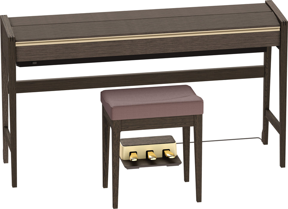 Roland Kiyola KF-25 Artisan Digital Piano Smoked Oak (Display Model) - Fair Deal Music