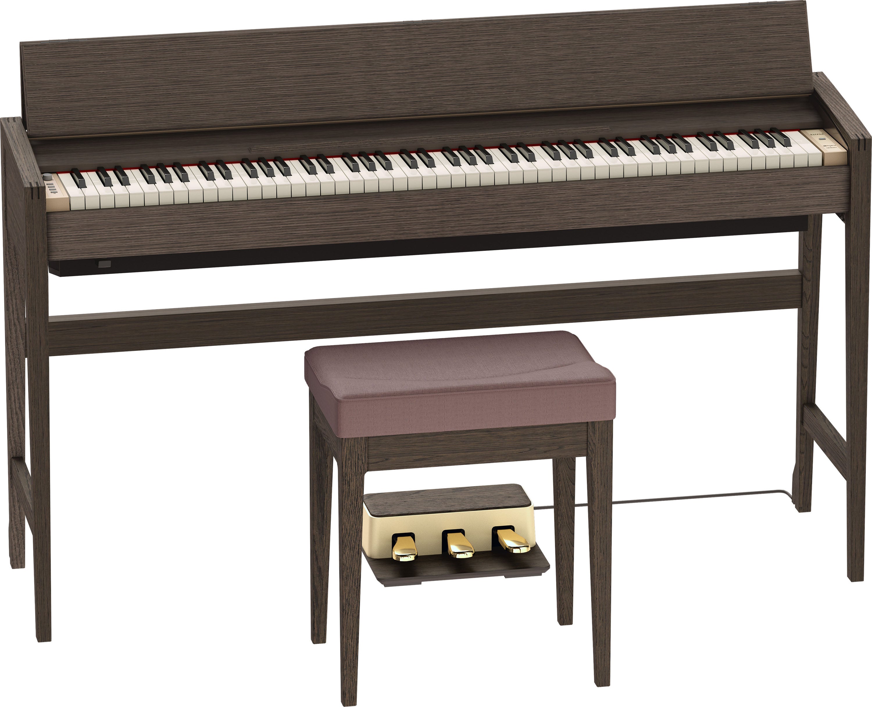 Roland Kiyola KF-25 Artisan Digital Piano Smoked Oak (Display Model) - Fair Deal Music