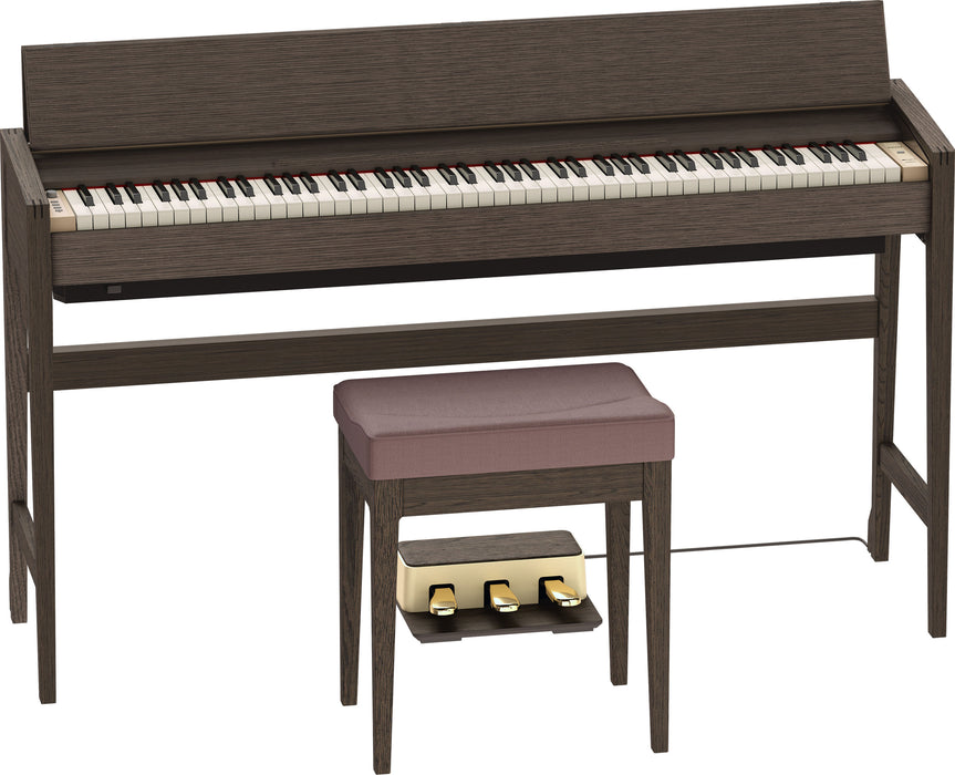 Roland Kiyola KF-25 Artisan Digital Piano Smoked Oak (Display Model) - Fair Deal Music