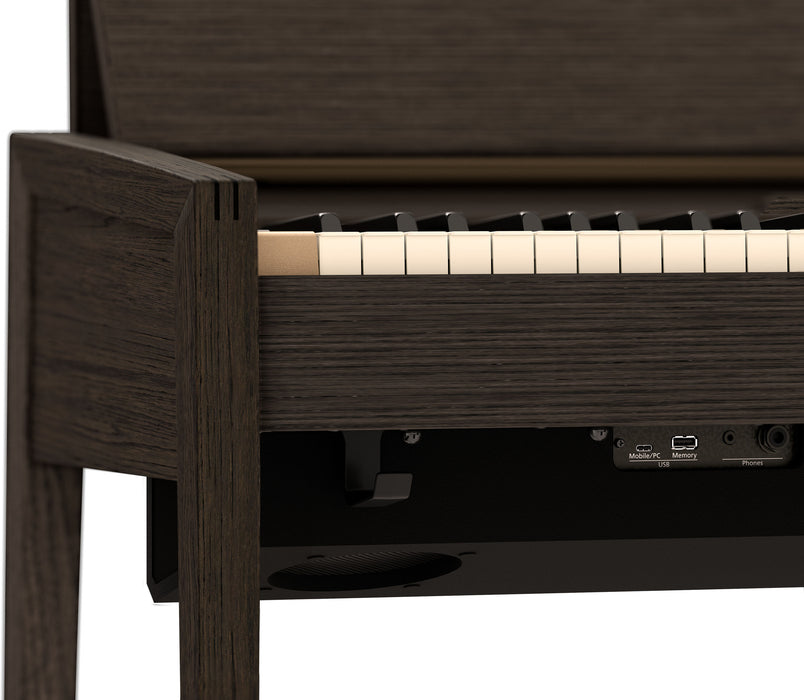 Roland Kiyola KF-25 Artisan Digital Piano Smoked Oak (Display Model) - Fair Deal Music