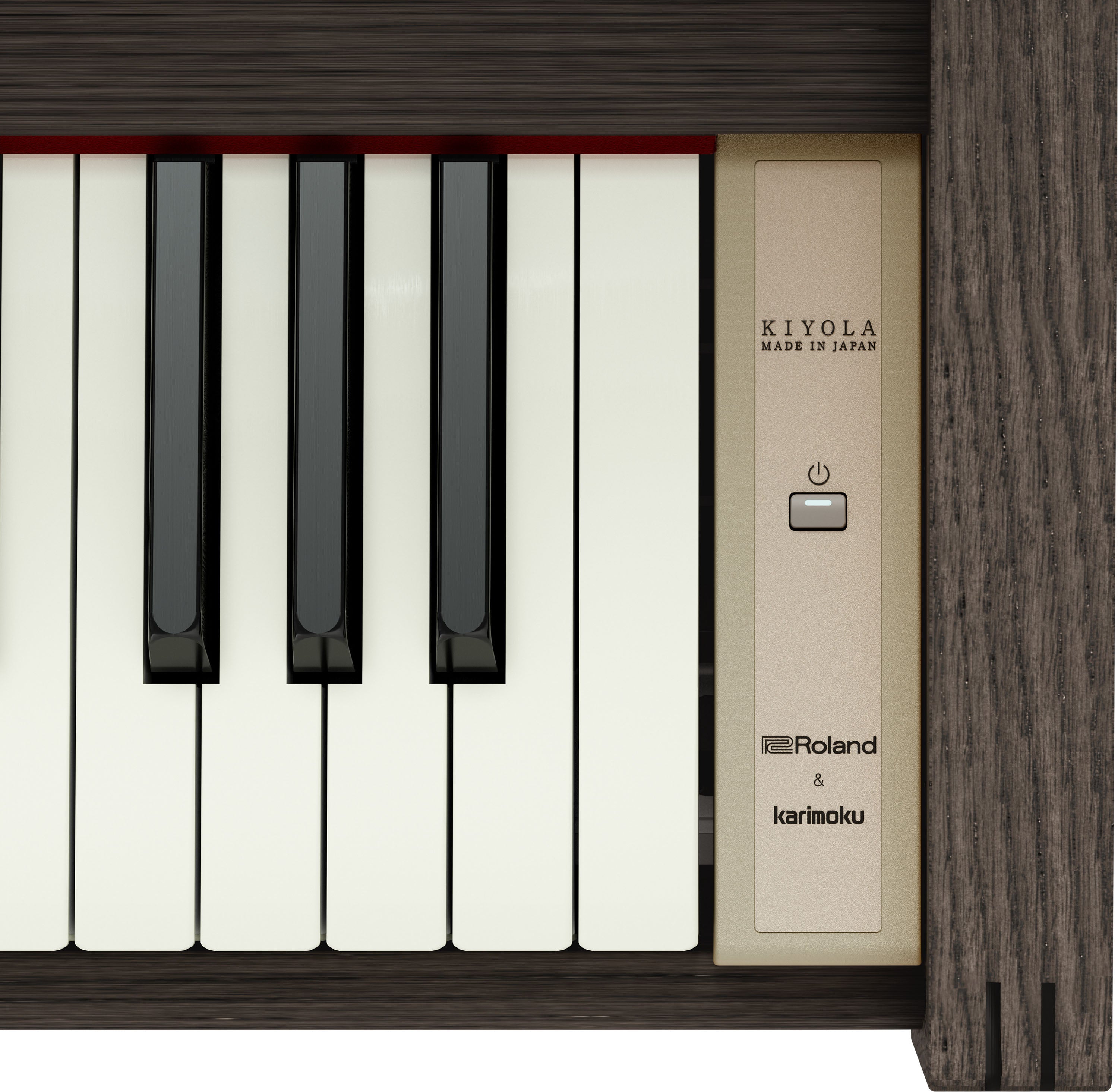 Roland Kiyola KF-25 Artisan Digital Piano Smoked Oak (Display Model) - Fair Deal Music