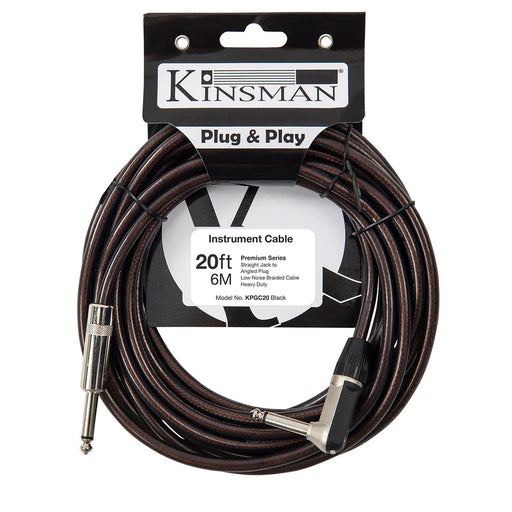 Kinsman Premium Instrument Cable ~ 20ft/6m KPGC20 - Fair Deal Music