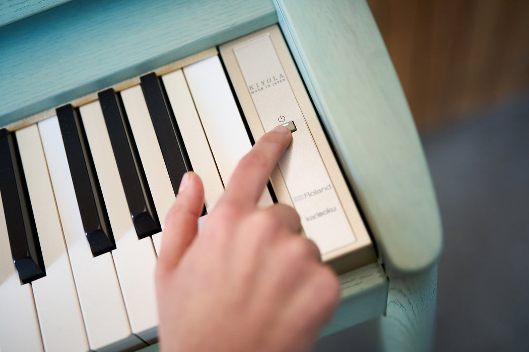 Roland Kiyola KF-20 Artisan Digital Piano Celadon Green (Showroom Model)