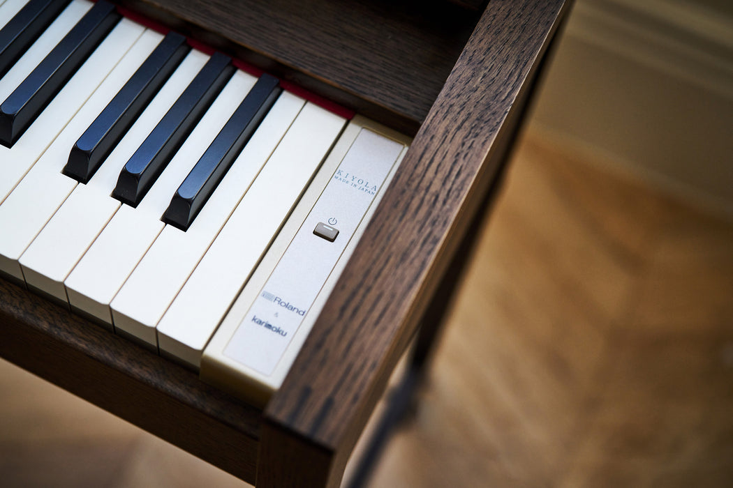 Roland Kiyola KF-25 Artisan Digital Piano Smoked Oak (Display Model) - Fair Deal Music