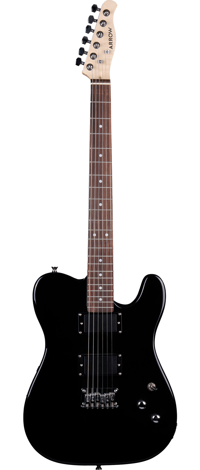 Arrow Telico 22 Electric Guitar, Abyss Black - Fair Deal Music