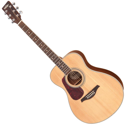 Vintage V300 Acoustic Guitar Outfit ~ Left Hand ~ Natural - Fair Deal Music