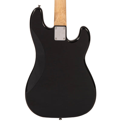 Vintage V40 Coaster Series Bass Guitar Pack ~ Left Hand Boulevard Black - Fair Deal Music