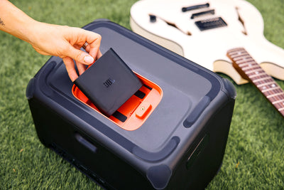 JBL Bandbox Trio Portable AI-powered practice amp and speaker - Fair Deal Music