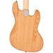 Vintage VJ74 Reissued Maple Fingerboard Bass ~ Natural Ash ~ Left Hand - Fair Deal Music