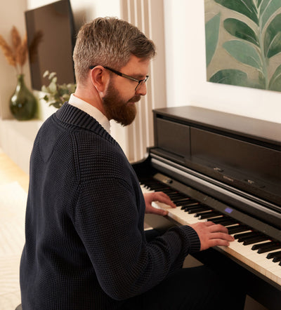 Roland LX-5-CH Digital Upright Piano Charcoal Black (Showroom Model) - Fair Deal Music