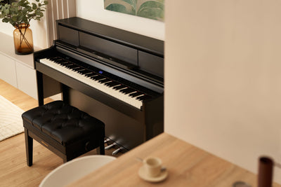 Roland LX-5-CH Digital Upright Piano Charcoal Black (Showroom Model) - Fair Deal Music