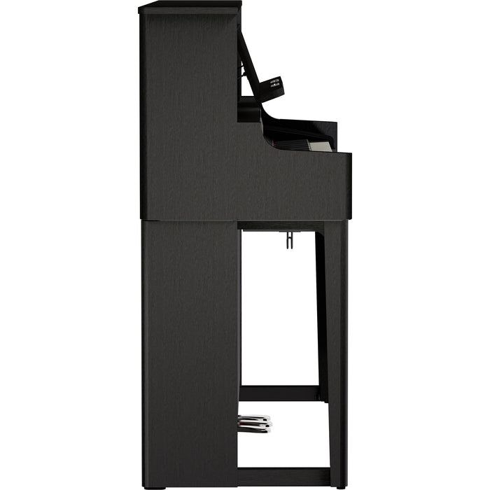 Roland LX-6-CH Digital Upright Piano Charcoal Black Bundle - Fair Deal Music