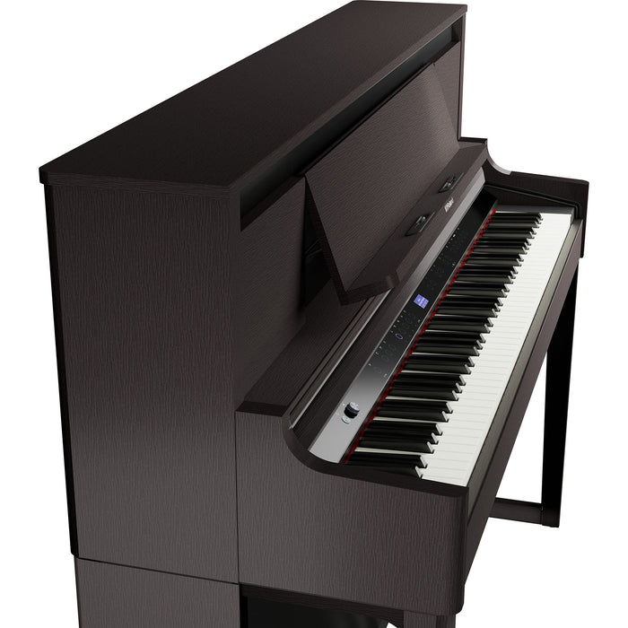 Roland LX-6-DR Digital Upright Piano Dark Rosewood, Nearly New - Fair Deal Music