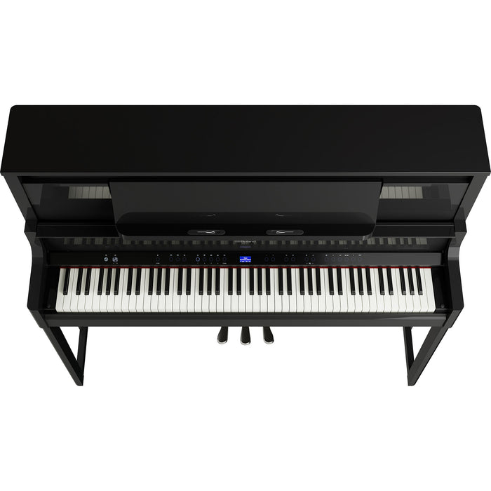 Roland LX-9-PE Digital Upright Piano Polished Ebony - Fair Deal Music