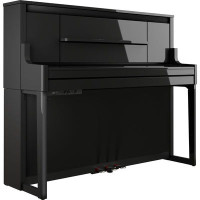 Roland LX-9-PE Digital Upright Piano Polished Ebony (Showroom Model) - Fair Deal Music