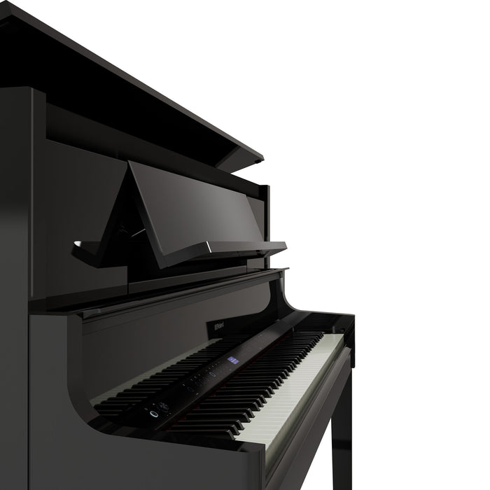 Roland LX-9-PE Digital Upright Piano Polished Ebony - Fair Deal Music