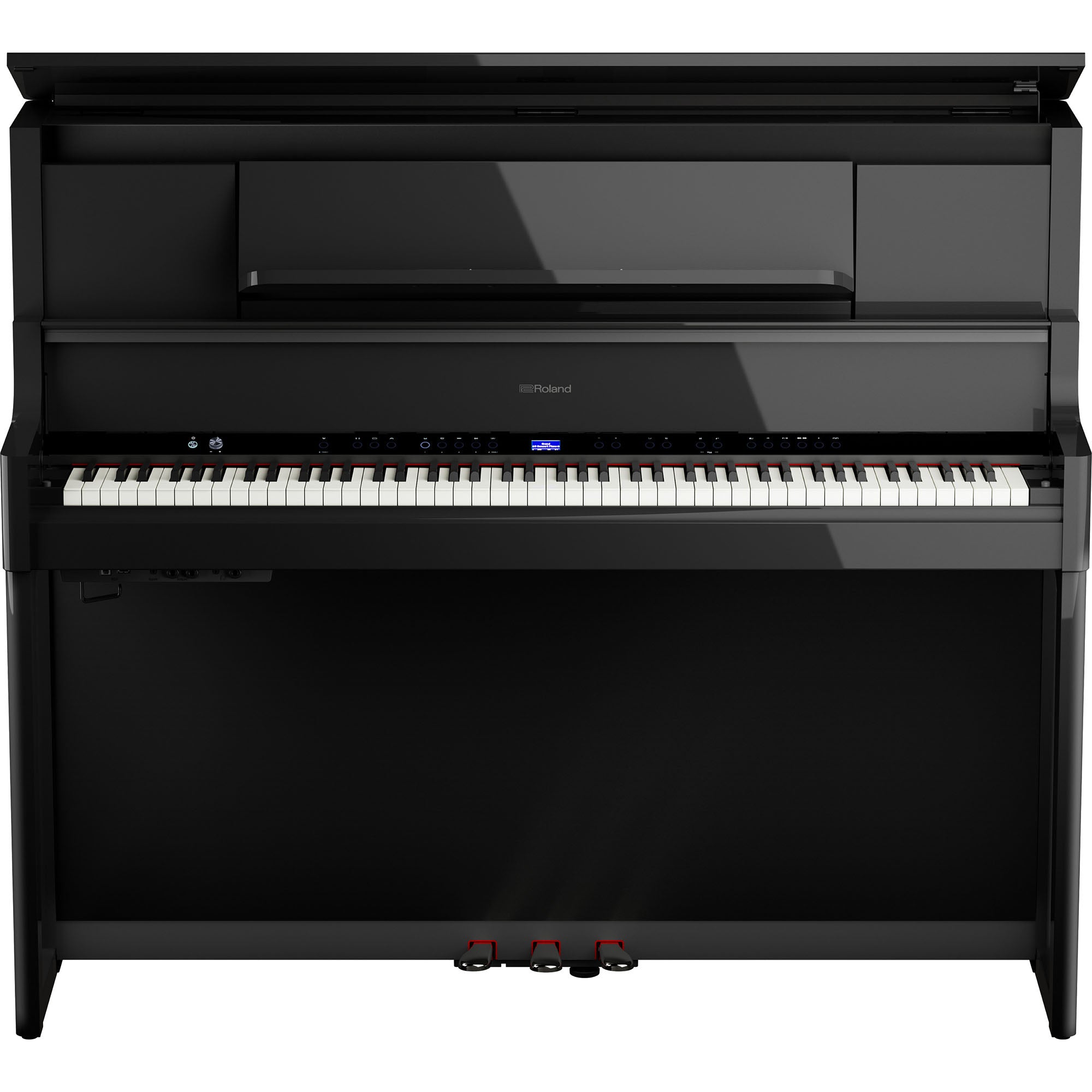Roland LX-9-PE Digital Upright Piano Polished Ebony (Showroom Model) - Fair Deal Music