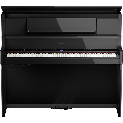 Roland LX-9-PE Digital Upright Piano Polished Ebony (Showroom Model) - Fair Deal Music