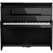 Roland LX-9-PE Digital Upright Piano Polished Ebony Bundle - Fair Deal Music