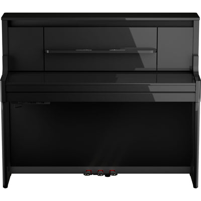Roland LX-9-PE Digital Upright Piano Polished Ebony (Showroom Model) - Fair Deal Music