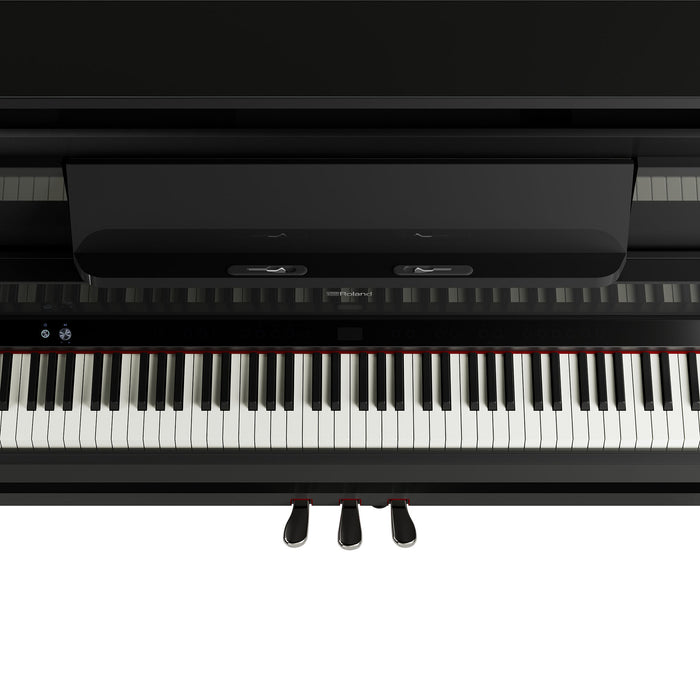 Roland LX-9-PE Digital Upright Piano Polished Ebony - Fair Deal Music