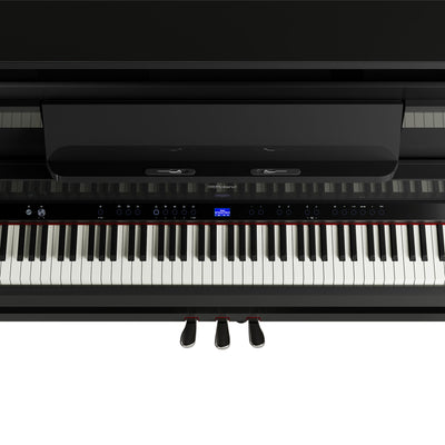 Roland LX-9-PE Digital Upright Piano Polished Ebony (Showroom Model) - Fair Deal Music