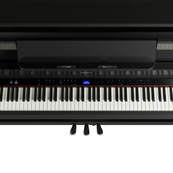 Roland LX-9-PE Digital Upright Piano Polished Ebony - Fair Deal Music