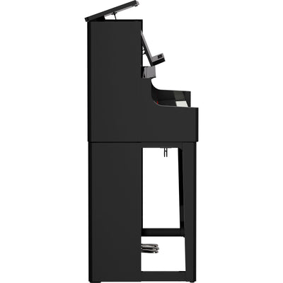 Roland LX-9-PE Digital Upright Piano Polished Ebony (Showroom Model) - Fair Deal Music
