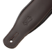 Levy's Amped Top Grain Leather Padded 3" - Dark Brown Guitar Strap - Fair Deal Music
