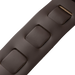 Levy's Amped Top Grain Leather Padded 3" - Dark Brown Guitar Strap - Fair Deal Music