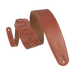 Levy's Heritage Crafted Garment Leather w Suede Back Padded 3 1/2" - Tan Guitar Strap - Fair Deal Music