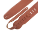 Levy's Heritage Crafted Garment Leather w Suede Back Padded 3 1/2" - Tan Guitar Strap - Fair Deal Music
