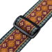 Levy's Original Hootenanny Jacquard Weave - Red Guitar Strap - Fair Deal Music