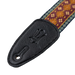 Levy's Original Hootenanny Jacquard Weave - Red Guitar Strap - Fair Deal Music
