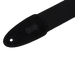 Levy's Cotton w Suede Ends - Black Guitar Strap - Fair Deal Music