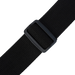 Levy's Cotton w Suede Ends - Black Guitar Strap - Fair Deal Music