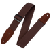 Levy's Cotton w Suede Ends - Brown Guitar Strap - Fair Deal Music