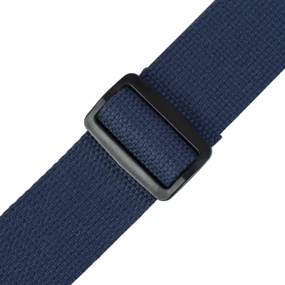 Levy's Cotton w Suede Ends - Navy Guitar Strap - Fair Deal Music