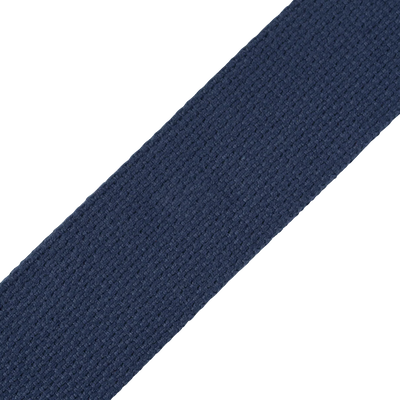Levy's Cotton w Suede Ends - Navy Guitar Strap - Fair Deal Music