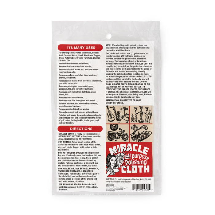 Dunlop Miracle Cloth, 6 Inches - Fair Deal Music