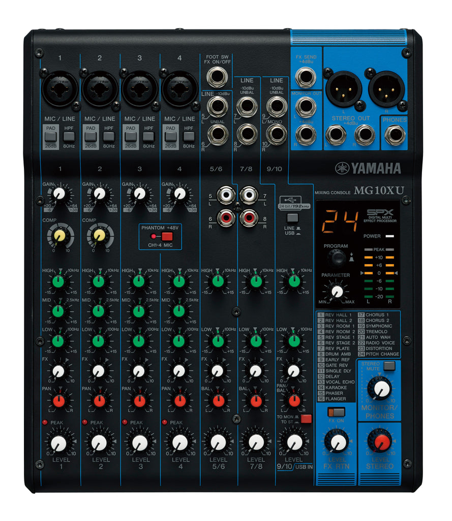 Yamaha MG10XU Mixing Console — Fair Deal Music