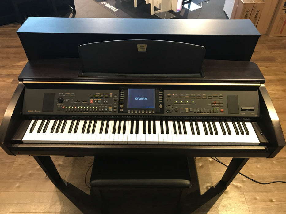 Yamaha CVP-307 Clavinova Digital Piano Rosewood with Matching Bench (Used) - Fair Deal Music