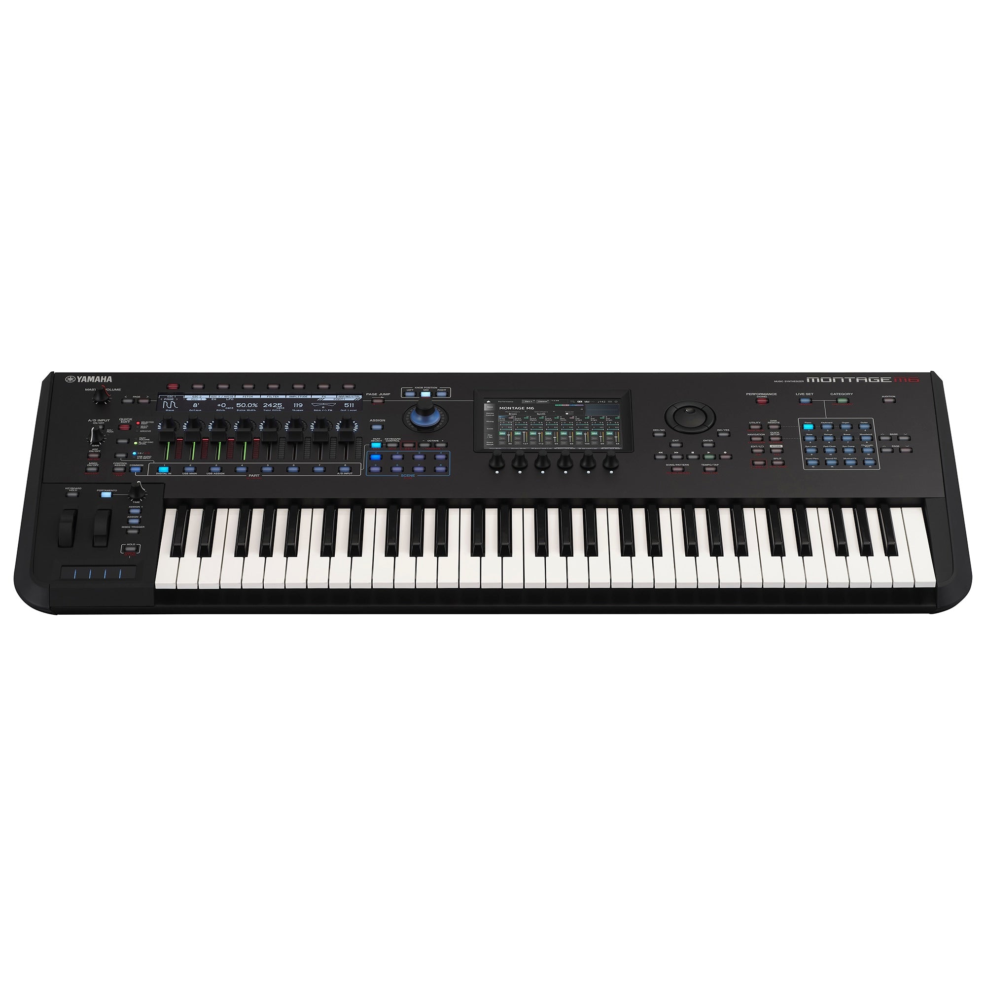 Yamaha MONTAGE M6 Synthesizer with 61-note Keyboard - Fair Deal Music