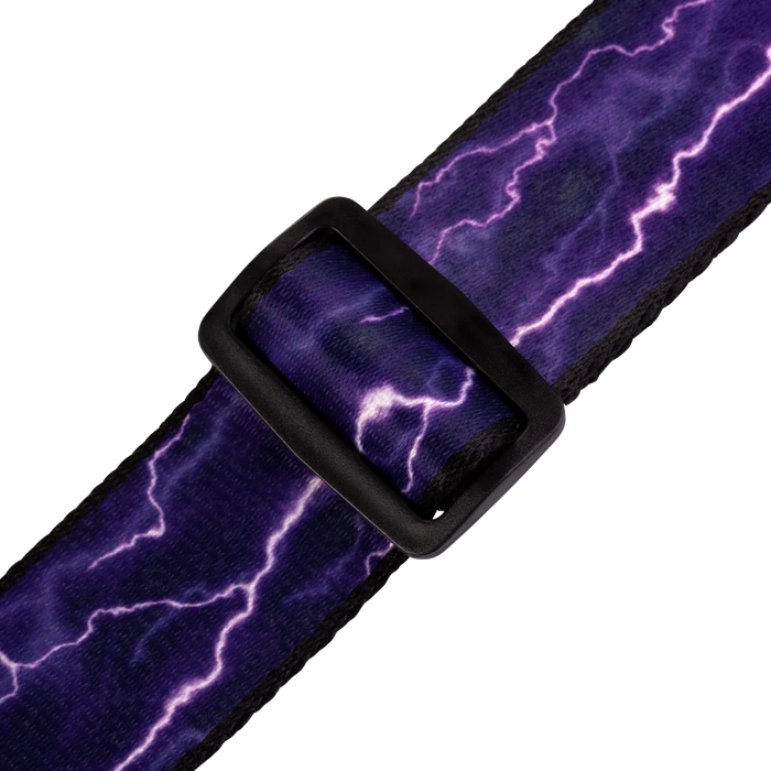 Levy's Graphic Waves Polyester - Lightning Guitar Strap - Fair Deal Music