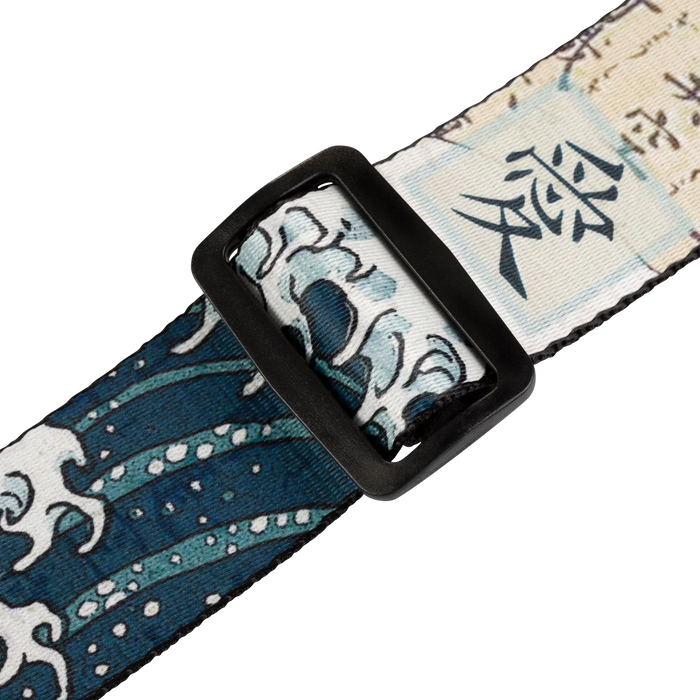 Levy's Eastern Harmony Polyester - Tattoo Koi Fish Guitar Strap - Fair Deal Music