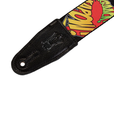 Levy's Graphic Waves Polyester - Onomatopoeia Guitar Strap - Fair Deal Music