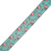 Levy's Graphic Waves Polyester - Flamingos Motif Guitar Strap - Fair Deal Music