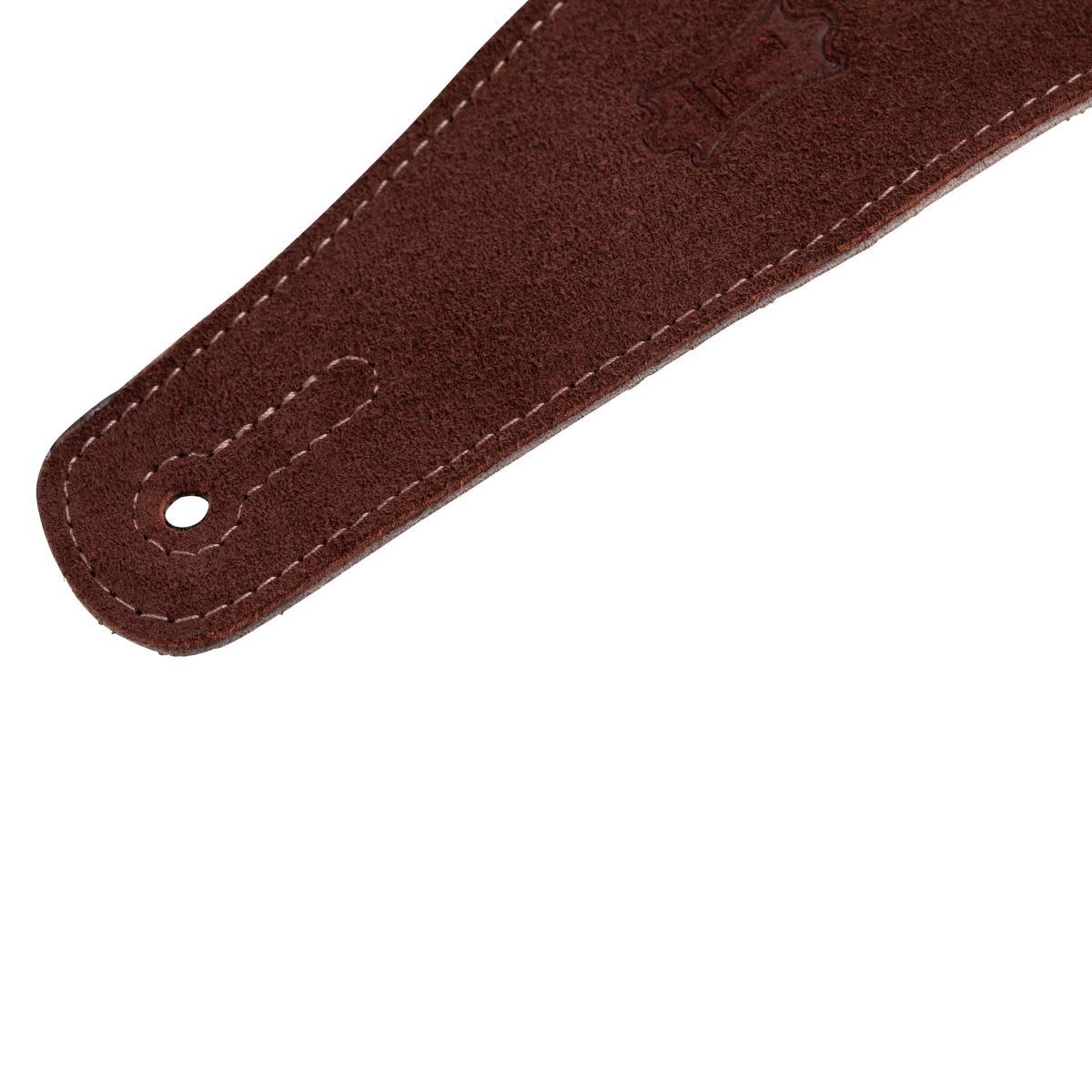 Levy's Simply Suede Leather w Suede Backing 2 1/2" - Rust Guitar Strap - Fair Deal Music