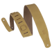 Levy's Simply Suede Leather w Suede Backing 2 1/2" - Tan Guitar Strap - Fair Deal Music